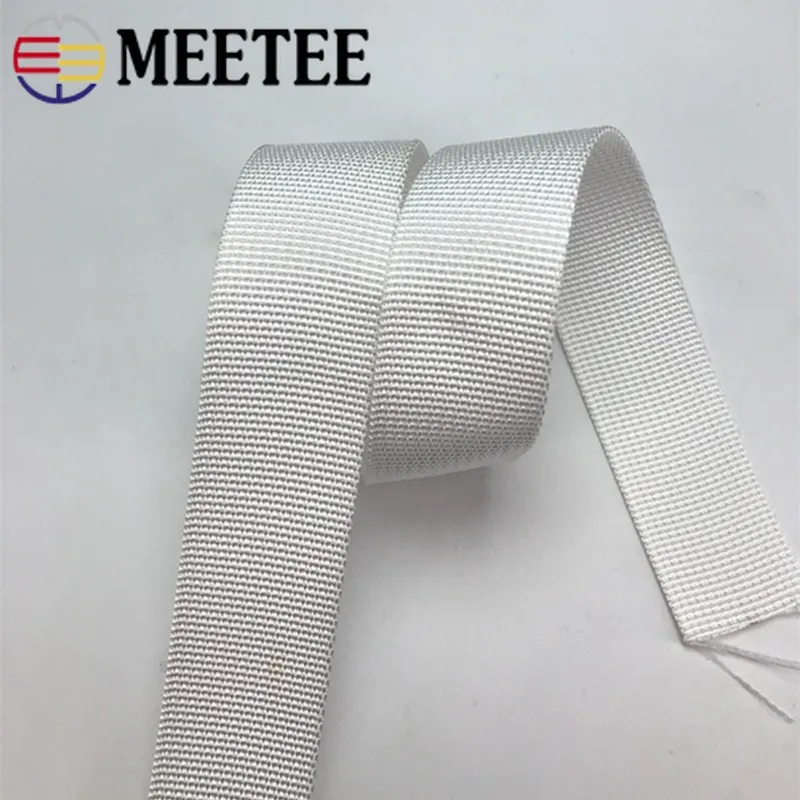 8 метров Meetee 1 мм плотные нейлоновые лямки ленты сумка ремешок 20/25/32/38 мм открытый ремень сумки из натуральной кожи косая бейка аксессуары