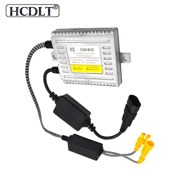 

HCDLT 20PCS/Lot 55W Ultra Canbus Xenon Ballast AC DLT X5 Error Free Car Headlight EMC Ballast Reactor Car Light Accessories