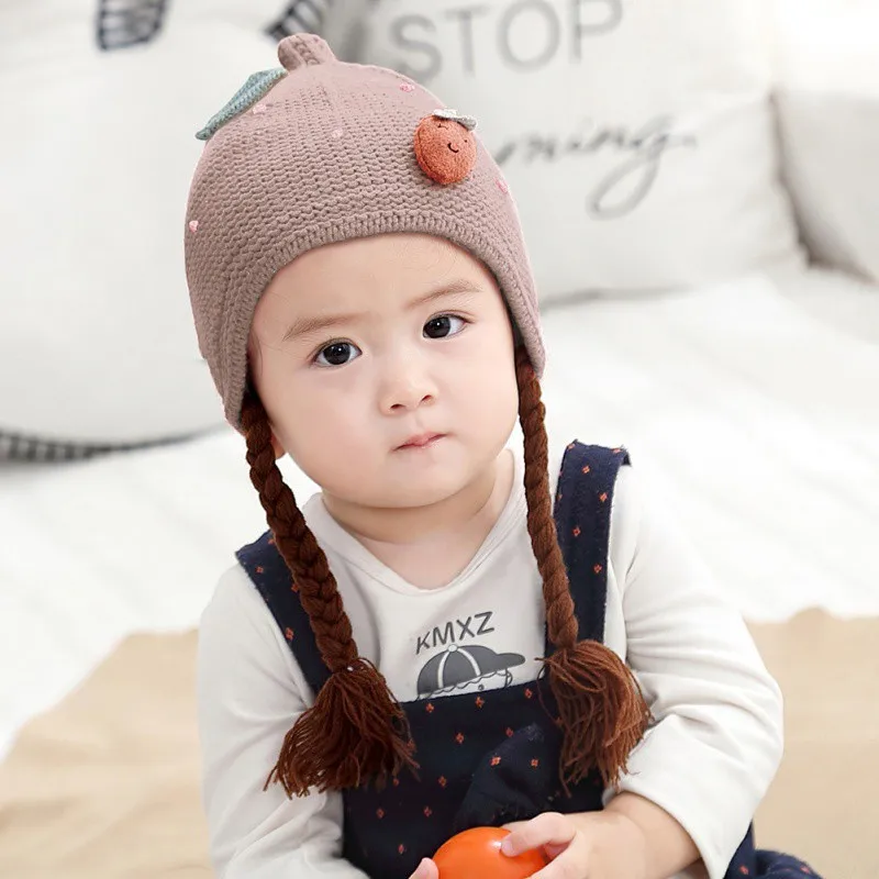 Детские шапки; Новинка; Милая зимняя шапка для мальчиков и девочек; теплая Милая шапочка для маленьких девочек и мальчиков; шапка; аксессуары