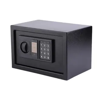 

Digital Electronic Coded Lock Home Office Safe Box & Override Key Programmed Between 3-8 Numbers Keypad with LED Indicator