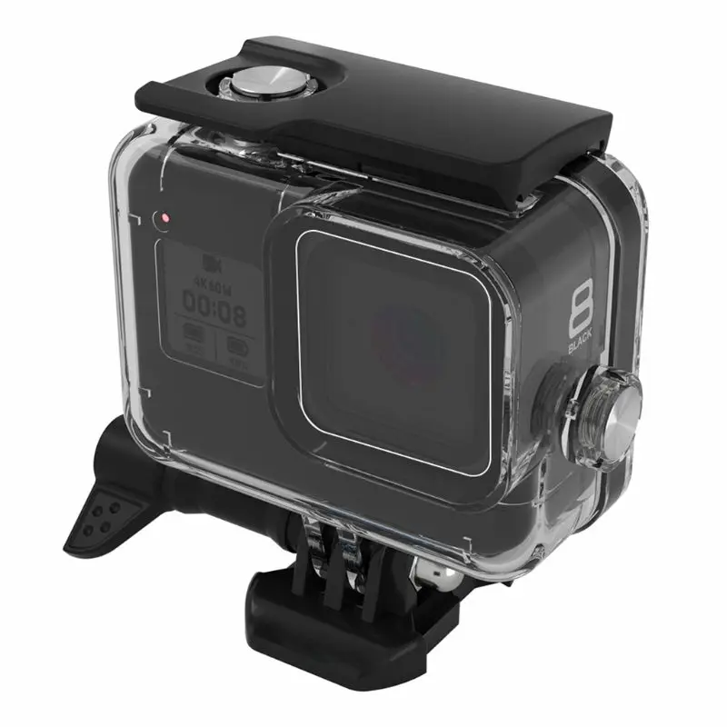60 м водонепроницаемый защитный чехол Дайвинг Корпус Крышка для GoPro Hero 8 камера комплект