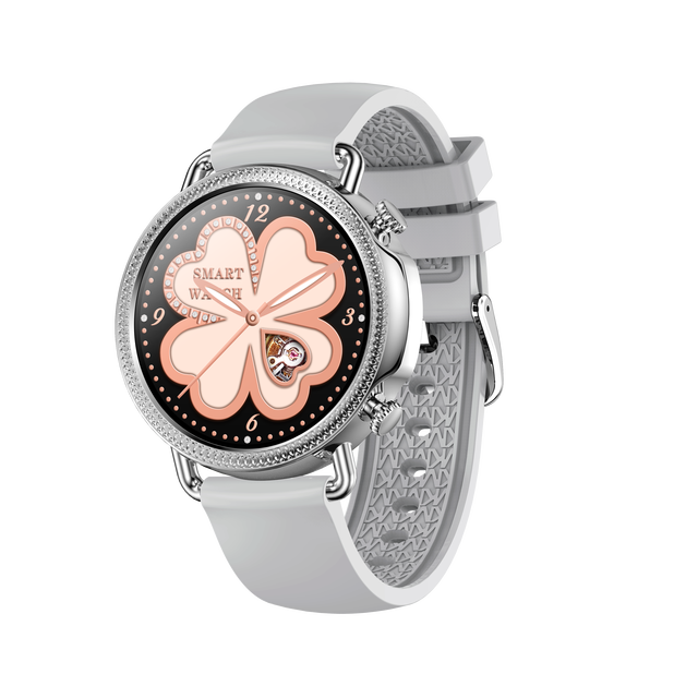 Fashion Smart Watch Women Fitness Sport Watches Heart Rate Blood Pressure Blood Oxygen Monitor MYFULONN IP67 Waterproof 2021