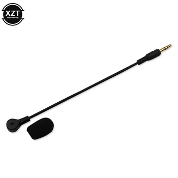 Microfono jack da 3,5 Microfono mono stereo da 3,5 mm Microfono da 3,5 mm per cuffie per computer Amplificazione telefono Tablet Registratore flessibile