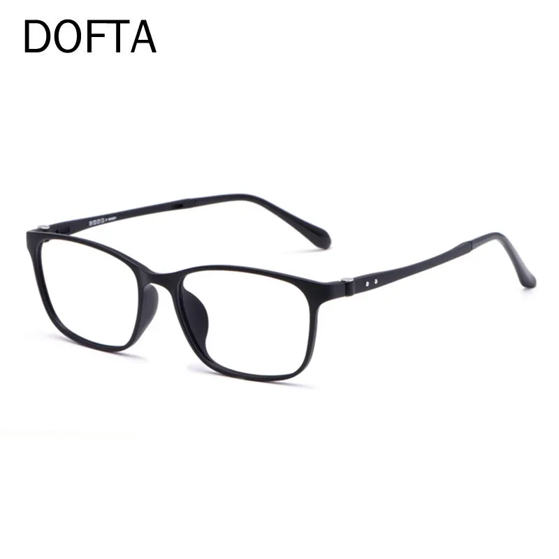 

DOFTA TR 90 Prescription Eyeglasses Frame Men Vintage Rectangle Myopia Optical Glasses Frame Women Eyewear 5306