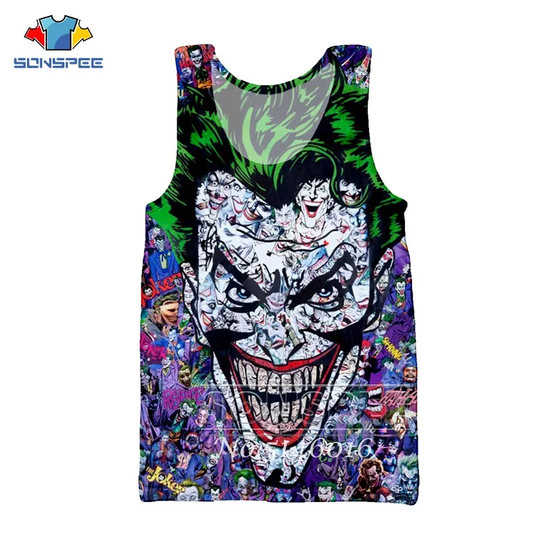 

SONSPE 3D Print Halloween Gothic Ha Ha Clown Joker Funny T-shirt Unisex Sweatshirt/zip hoodie Child Baby Casual t shirts X22