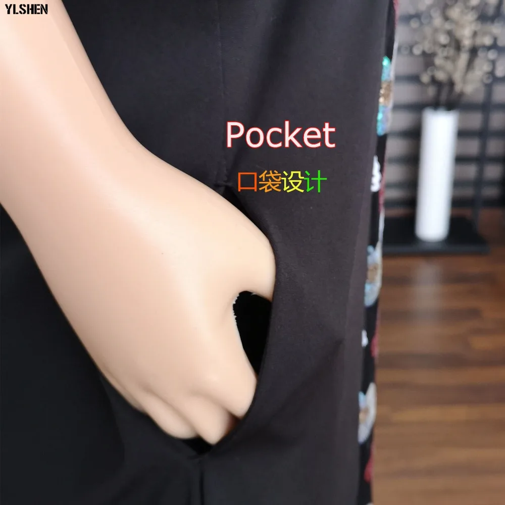 2019 African Dresses For Women Dashiki Summer Plus Size Dress Ladies Traditional African Clothing Fairy Dreams 002