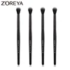 Zoreya Brand Black Crease Makeup Brushes Soft Synthetic Hair Portable Eye Makeup Set Travel Cosmetic Brush For Make Up ► Photo 1/6