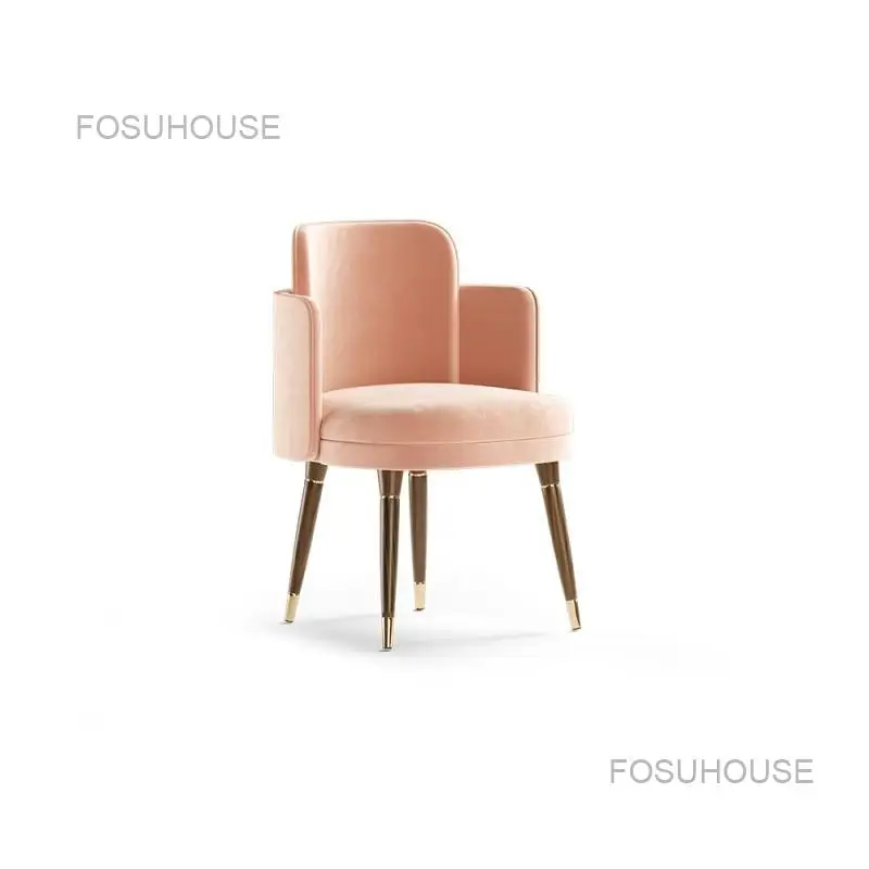 Nordic Solid Wood Armchair Rattan Living Room Chairs Home Furniture Designer Hotel Dining Chair Model Room Negotiation Chair