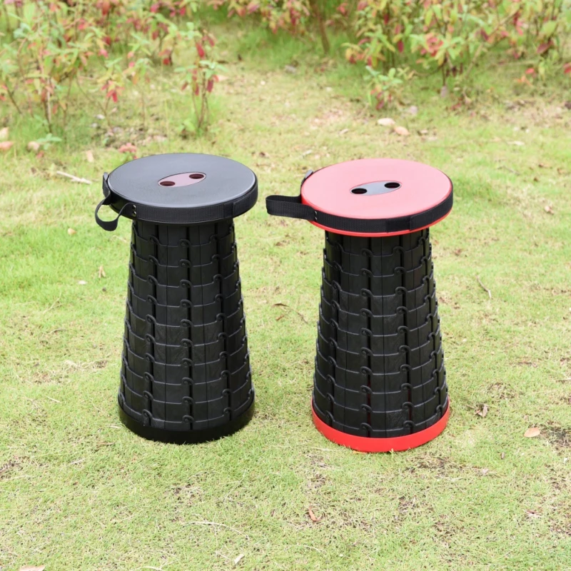 

Outdoor Collapsible Portable Chair Fishing Camping BBQ Queue Tourism Retractable Stool Ultralight Foldable Stool Beach Chair