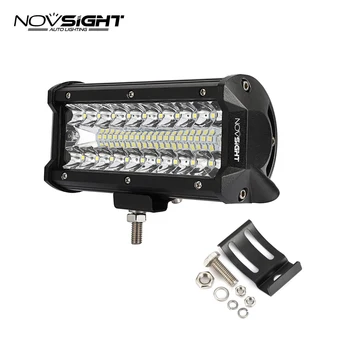 

2 pcs 7 Inch 17 cm 240W 6000K Flood Spot Beam Work Lights 80 LED Bar 24000LM Driving Boat Led Off Road Trucks SUV 4x4 D40