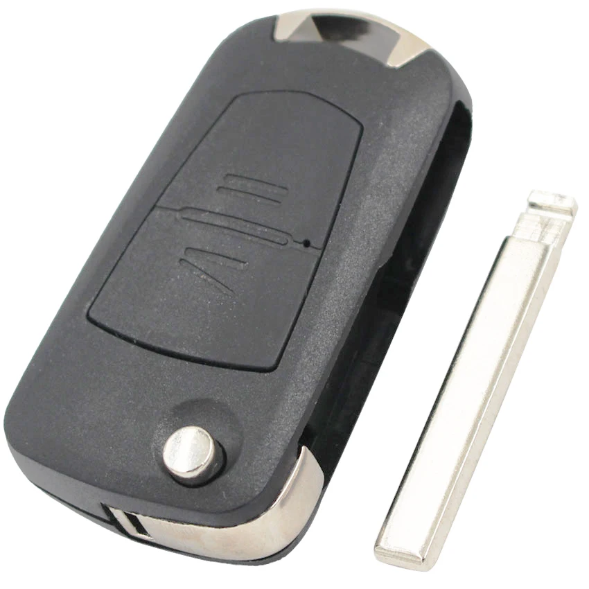 Складной чехол для ключей с 2 кнопками откидной Чехол Vauxhall Opel Astra H Corsa D Vectra C Zafira HU43