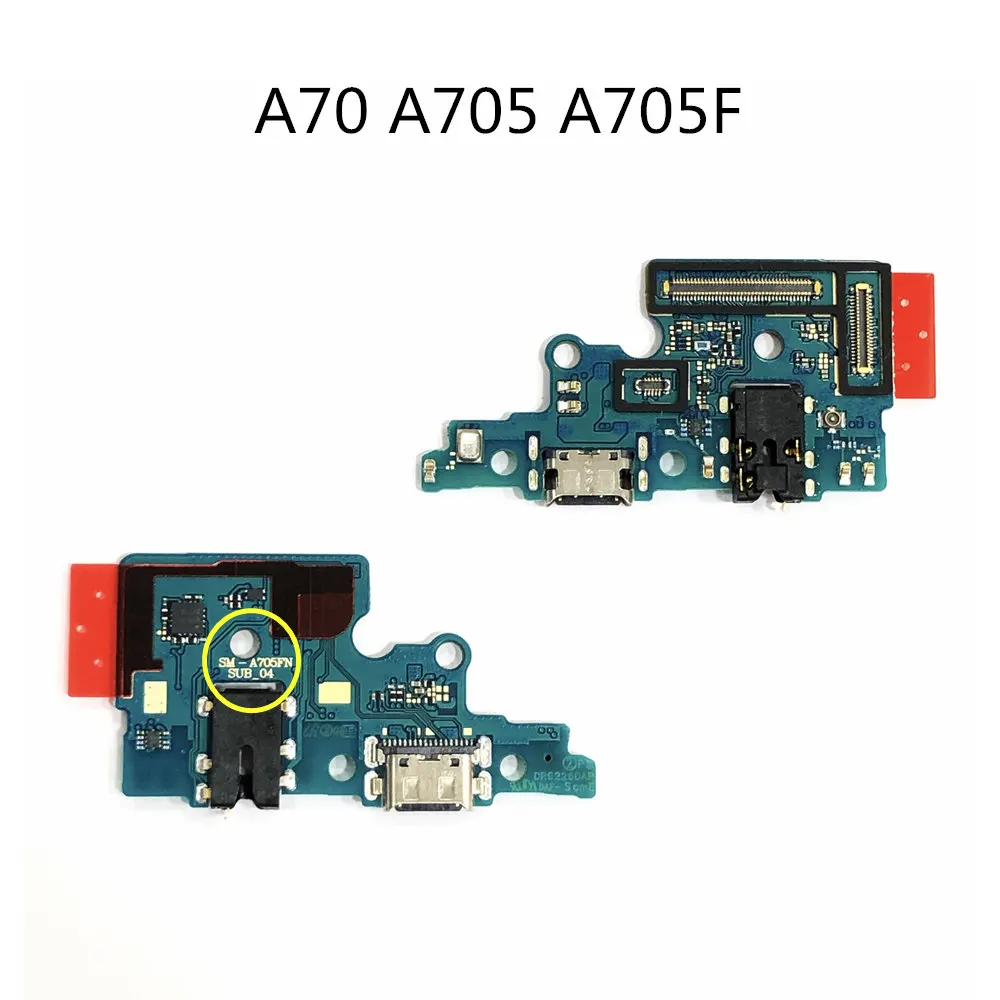 Гибкий usb-зарядный порт для samsung Galaxy A105F A205F A305F A405F A7 A750F M105F M205F M305F Зарядное устройство Док-станция для соединительный кабель с разъемом кабеля