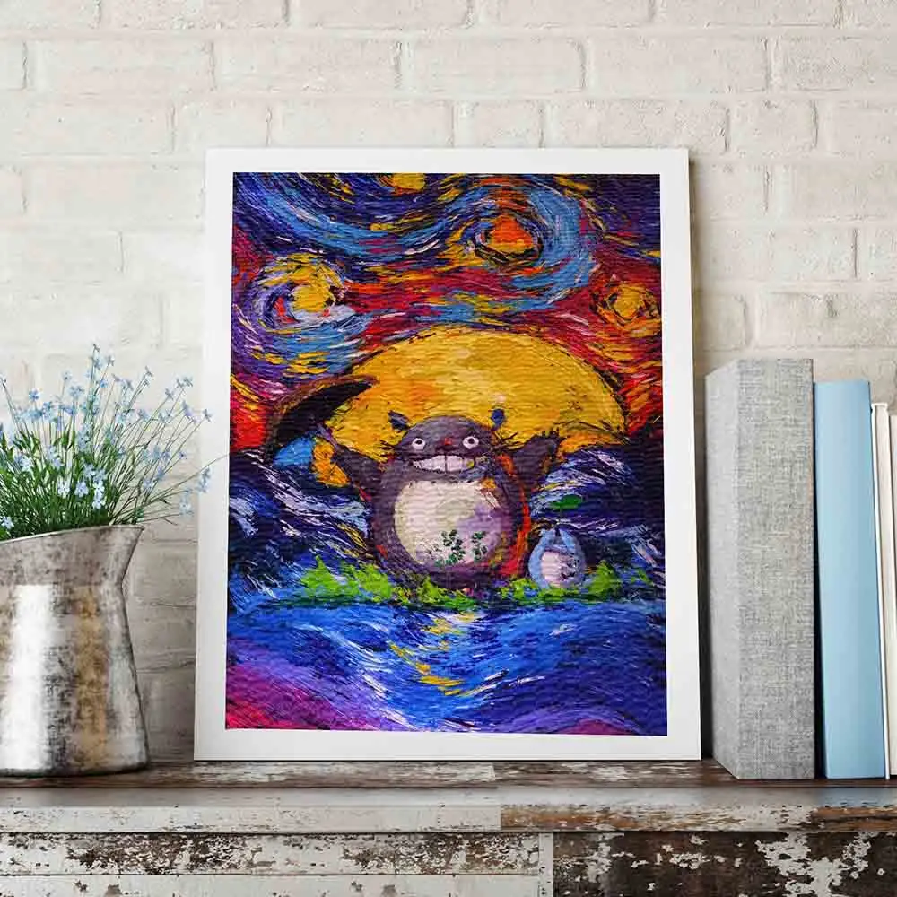 My Neighbor Painting Wall Art Home Decor Posters