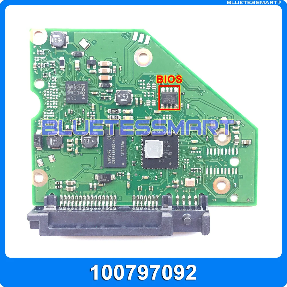 Запчасти для жестких дисков PCB Логическая плата печатная 100797092 Seagate 3 5 SATA ST4000DM005 |