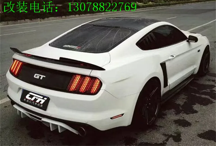 Подходит для FORD MUSTANG 15-18 5,0 GT крышка багажника, крышка багажника, замена крышки пластины
