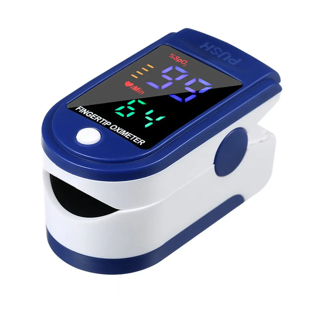4-color LED Color Screen Finger Clip Heartbeat Pulse Oximeter Portable Heart Rate Spo2 Monitor Blood Oxygen Meter Sensor | Инструменты