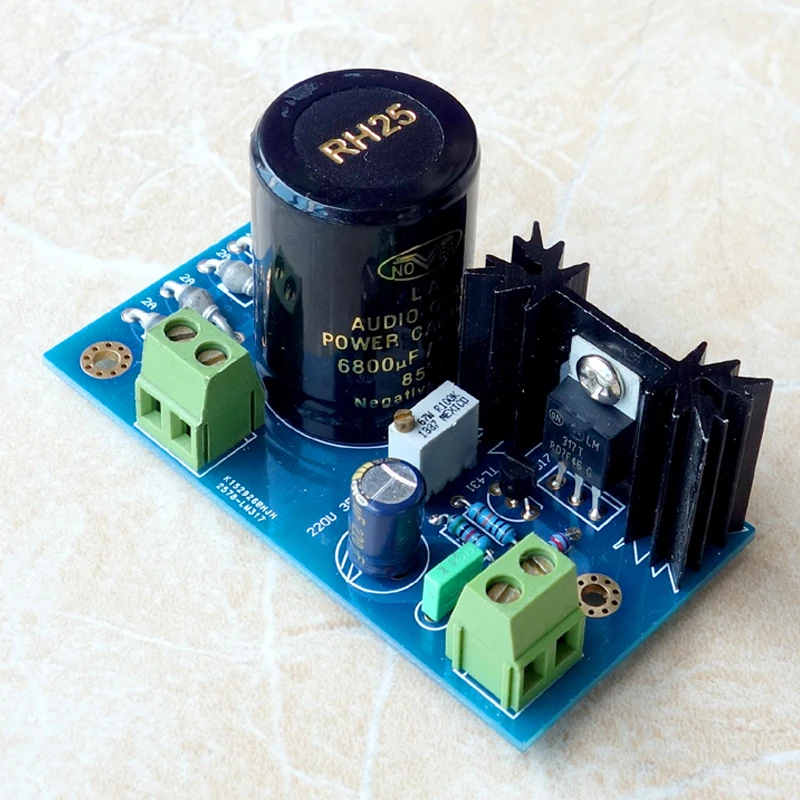 Плата усилителя мощности KYYSLB 3 а постоянного тока ~ 37 в LM317 + TL431 комплект платы