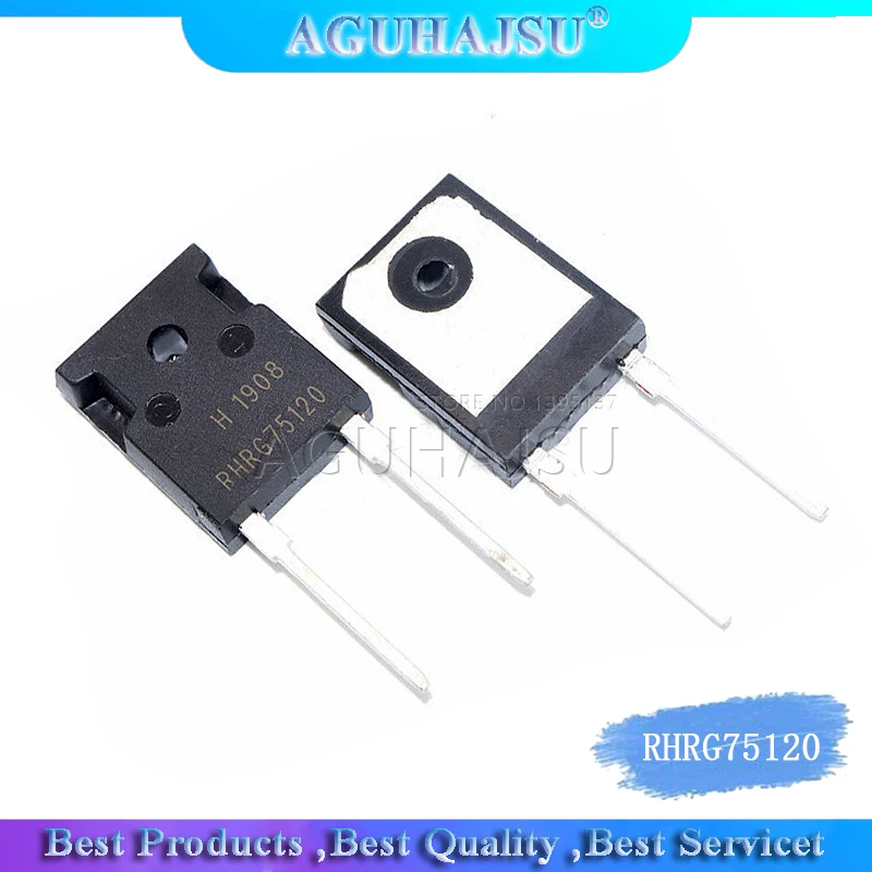 1 шт./лот RHRG75120 TO-247-2 75A1200V | Электронные компоненты и принадлежности