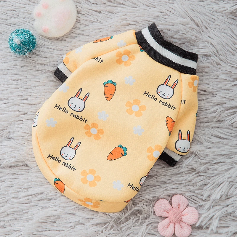 

Animal Coat Jacket Pet Dog Clothes Cartoon Hoodie Clothing Dogs Super Small Costume Warm Chihuahua Winter Yollow Boy Mascotas