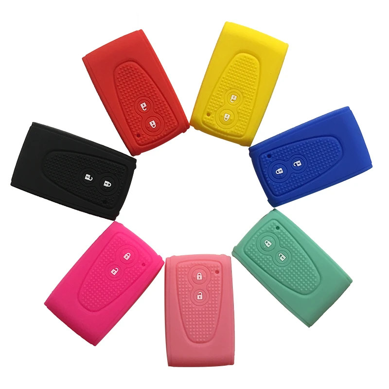 

Case For Keys Protector Holder Set Shell Skin Cap Silica Gel Key Cover For Daihatsu Smart Keychain Key Car Case Accessories Fob