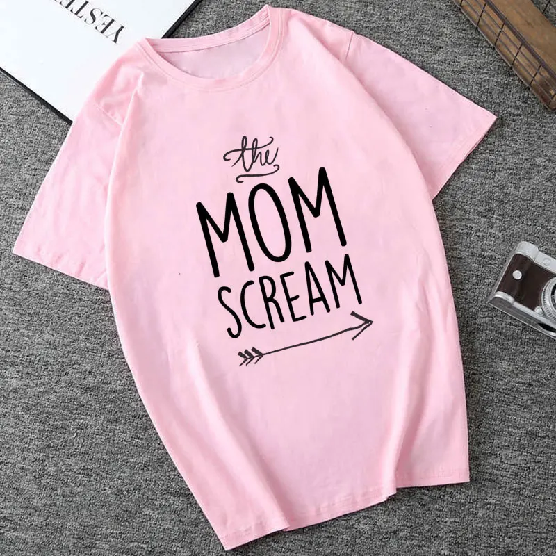 3712-pink The World's Best Mom Fashion T Shirt Women Kawaii Print Pink T-shirt Vintage Vogue Ullzang Tshirt Harajuku Women Thanksgiving - Цвет: 3712-pink