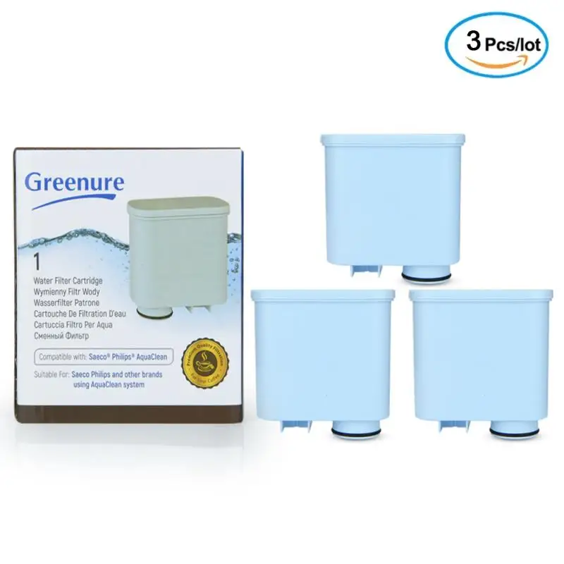 CMF009 coffee maker water filter replacement for Saeco AquaClean Philips CA6903 / 10/00/01/22/47 3 packs