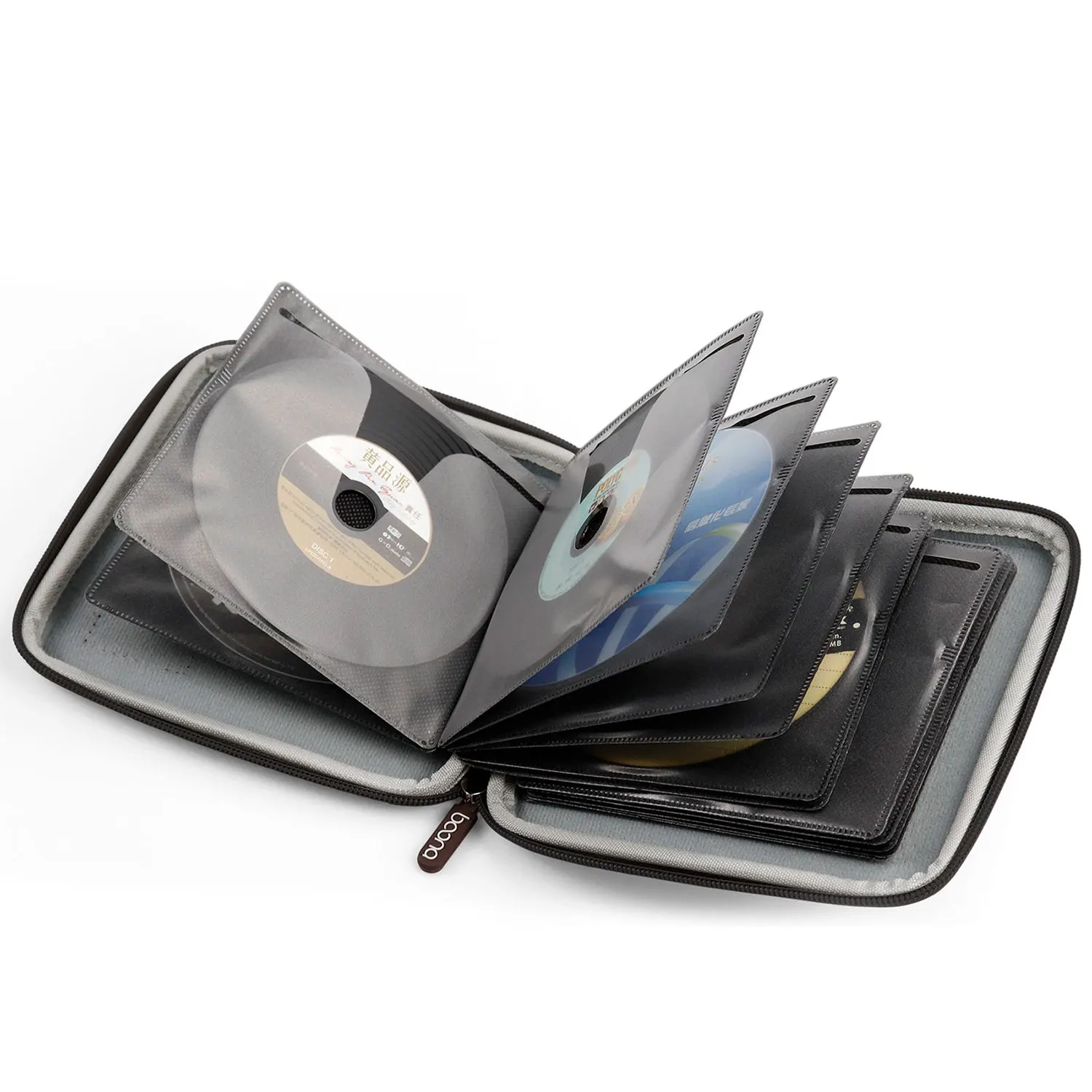Boona CD DVD Чехол Органайзер держатель портативный чехол s EVA Коробка Чехол для хранения Porta сумка диджея 32 диск набор кошелек водонепроницаемый автомобиль путешествия