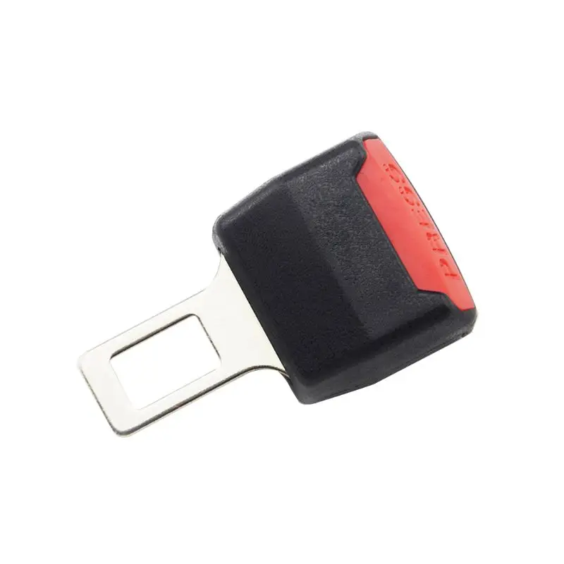 

1Pc Black Car Seat Belt Clip Extender Safety Seatbelt Lock Buckle Plug Thick Insert Socket