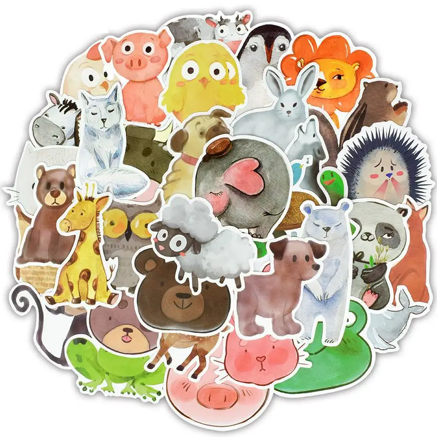 Animals sticker. Animals sticker. милые наклейки. наклейки животных. маленькие наклейки животные.