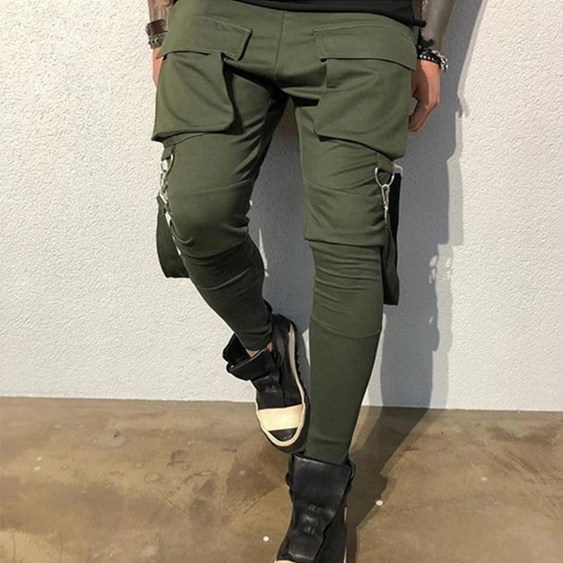 Autumn mens cotton Sweatpants Fitness workout solid trousers Casual fashion Pencil Pants Joggers sportswear sport jogging trousers,men casual pants