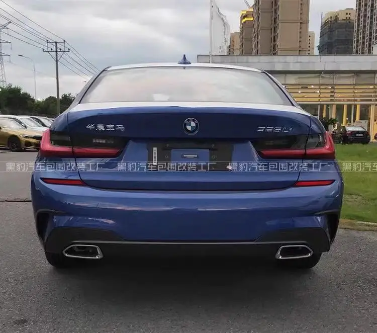 Спойлер заднего бампера вентиляционное отверстие Крышка для BMW 3 серии 325LI G28 G20