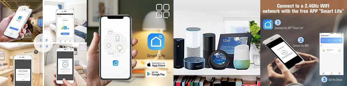 Smart Life APP 5-24 в Wifi Одноцветный/CCT/RGB/RGBWW/RGBCCT умный светильник контроллер полосы умный дом работа с Alexa Google Home