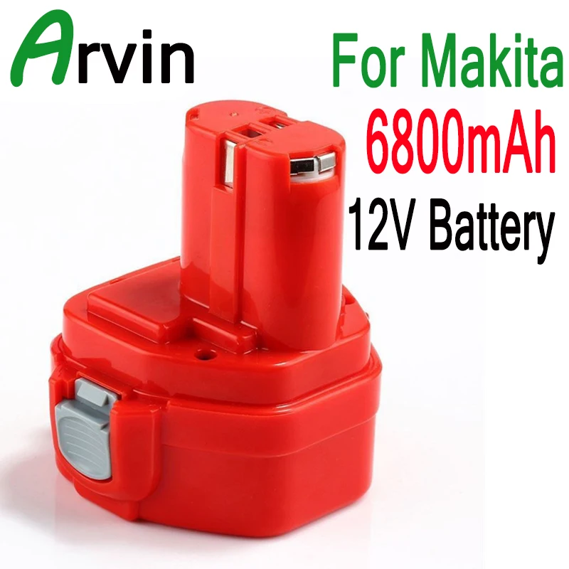 Сменный аккумулятор для электроинструмента Makita батарея PA12 6800 1220 1233 1201 1222 1223 1235