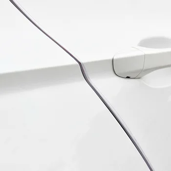 

5M Car Door Protector Trim Molding Rubber Guard Scratch Door Edge Protection Sticker Clear Strip Car Styling Decor Accessories