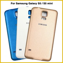 Чехол для задней крышки S5 для samsung Galaxy S5 G900F G900H G900I i9600 S5 mini G800 Крышка для батареи задняя крышка