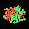 100pcs Fishing Space Beans Luminous Round  Float Balls Stopper Glow Rigging Beads Plastic Tackle Lure Accessories Red Green ► Photo 1/6