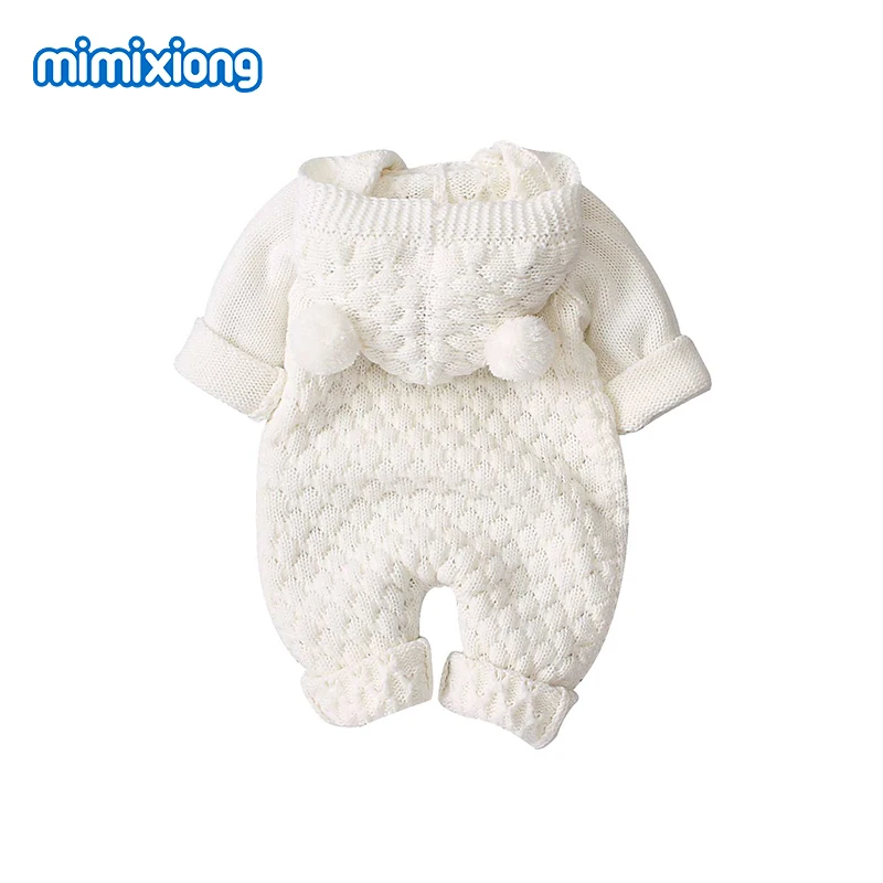 Baby Rompers Knitted Newborn Unisex Jumpsuits Autumn Infantil Boys Girls Overalls Long Sleeves Winter Toddler Children's Outfits
