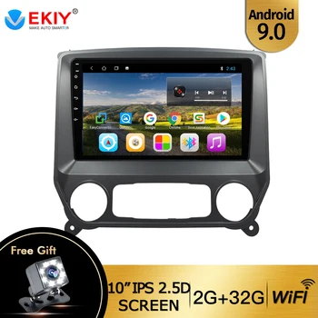 

EKIY 9'' IPS GPS Stereo Navigation Player for Chevrolet Silverado GMC-Sierra 2014-2018 Auto Car Radio Android 9.0 SWC Canbus DVD
