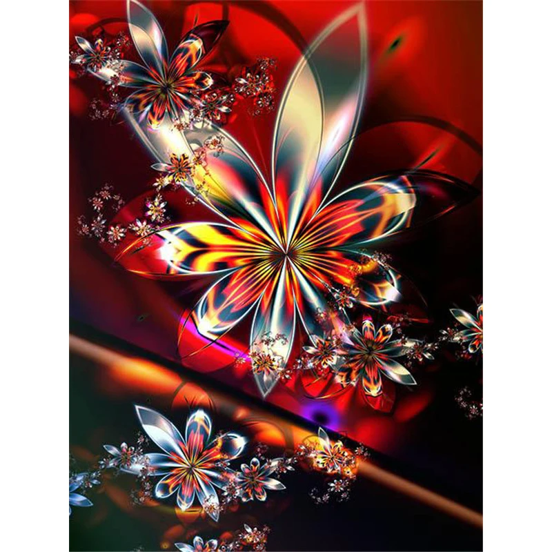 5d DIY Diamond Painting Flowers Diamond Embroidery Full Drill Square Picture Of Rhinestones Cross Stitch Home Decor