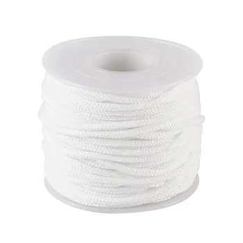 

1Roll 2mm 2.5-3mm White Nylon Elastic Band Rope String Elastic Cord DIY Finding Rubber Band