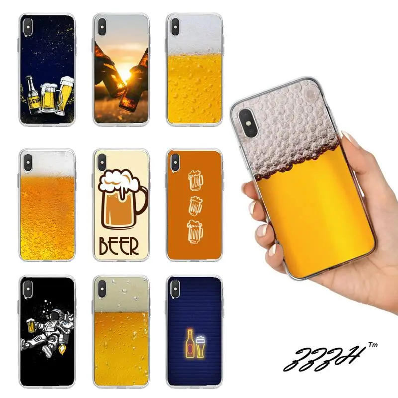 Дешевый чехол для смартфона с изображением пива Iphone 13 11 12 Pro Max 6 7 8 Plus Apple Phone X Xs XR SE