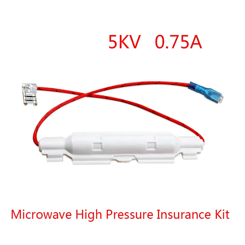 5KV 0.75A Microwave oven high voltage fuse tube shell microwave oven fuse kit