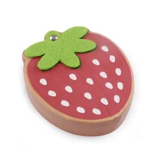 Земляничное деревянное ремесло коробка для выпавших детских зубов детские Lanugo молочные зубы чехол для хранения крутые сувениры коллекция коробка