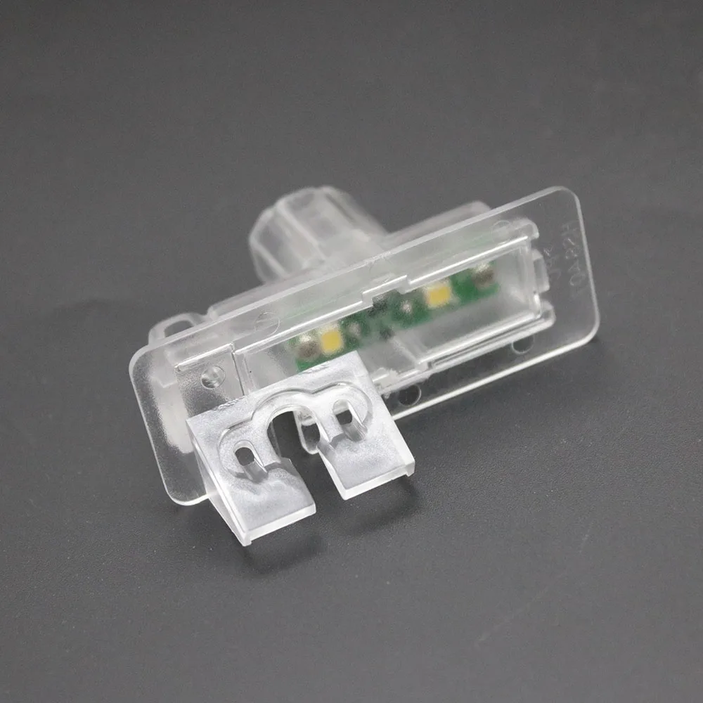 faw x80 led license plate light housing with camera bracket (3)