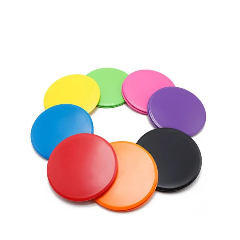

2PCS Gliding Discs Slider Fitness Disc Exercise Sliding Plate For Yoga Gym Abdominal Core Training Exercise Equipment