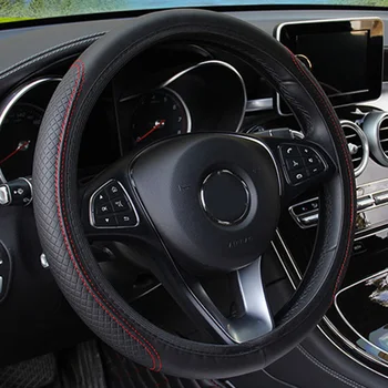 

Non-slip Steering Wheel Cover Decoration Accessories DIY Car Anti-Slip