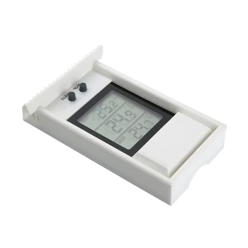 

Digital Garden Refrigerator Thermometer Max Min Memory Office Indeoor Outdoor Convenient Temperature Sensor Humidity Meter