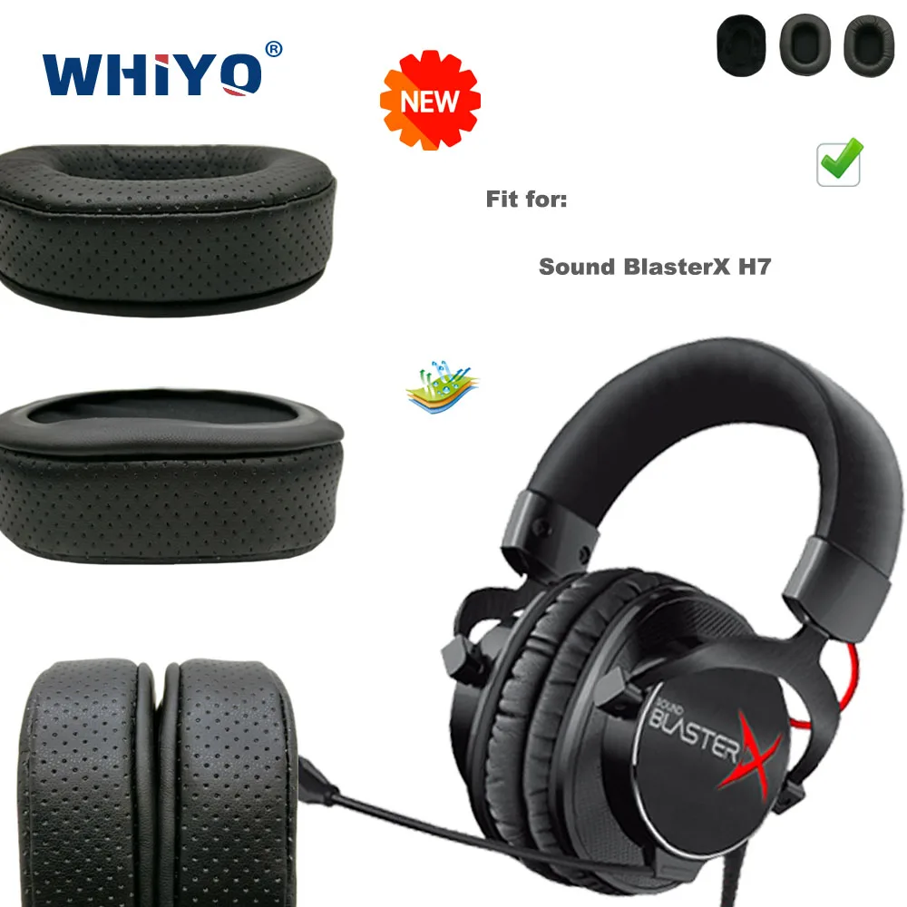 New Upgrade Replacement Ear Pads for Sound BlasterX H7 Headset