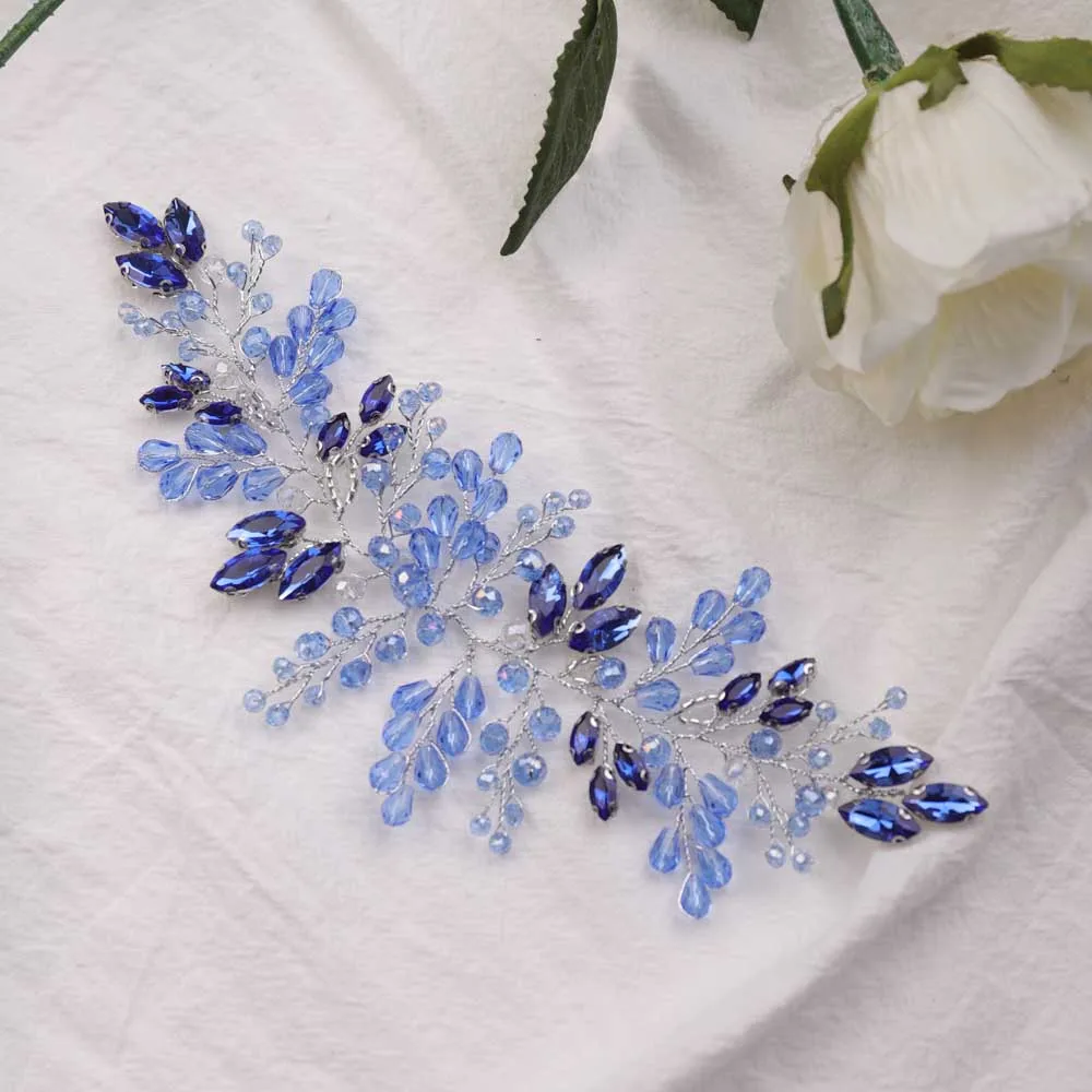 Bride Wedding Rhinestones Headband Crystal Hair Accessories Bridal Headpiece for Women hair accessories bridal hair accessories