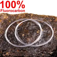 Fliegen Angeln Fluor Führer Tippet Linie für Nymph und Streamer Fliegen Verjüngt Fly Angeln Führer Tippets 0X 1X 2X 3X 4X 5X 6X